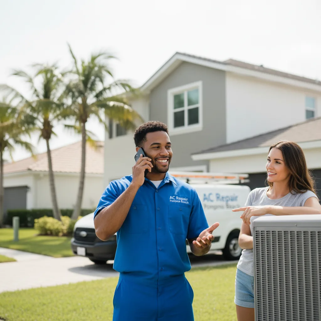 AC Repair Pompano Beach customer support in Hotevilla